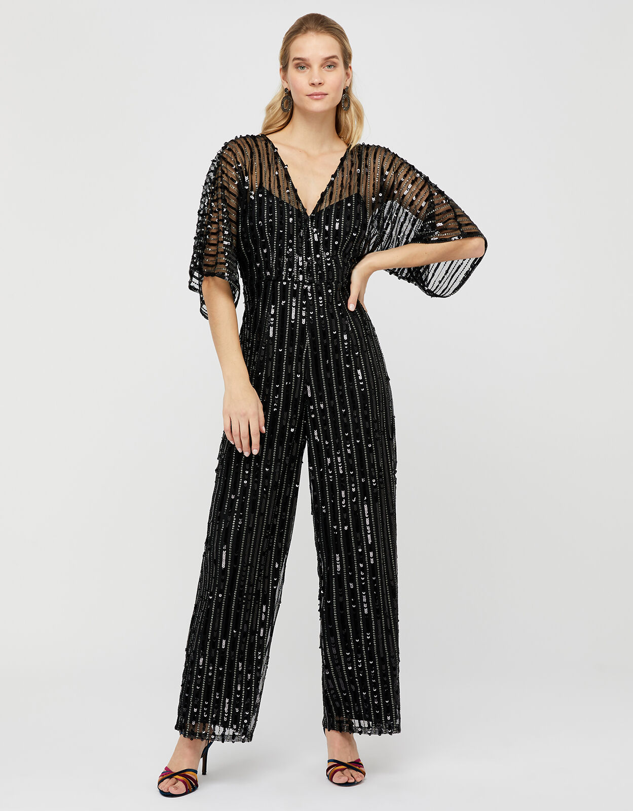 Monsoon shop sequin jumpsuit