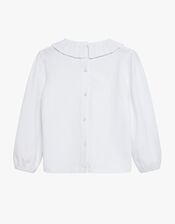 Trotters Lottie Jersey Top, White (WHITE), large