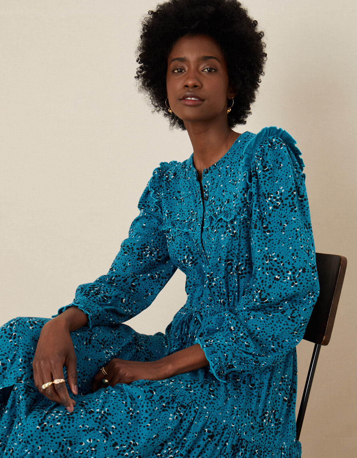 Monsoon turquoise discount dress