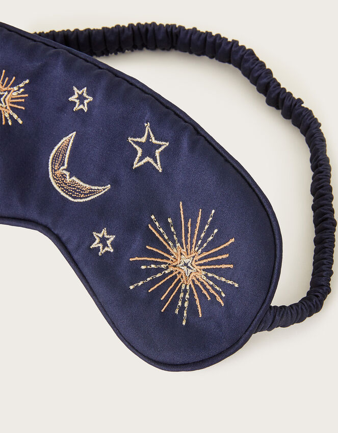 Embroidered Star Eye Mask, , large