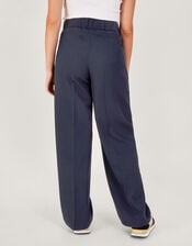 Bridget Military Detail Trousers , Blue (NAVY), large