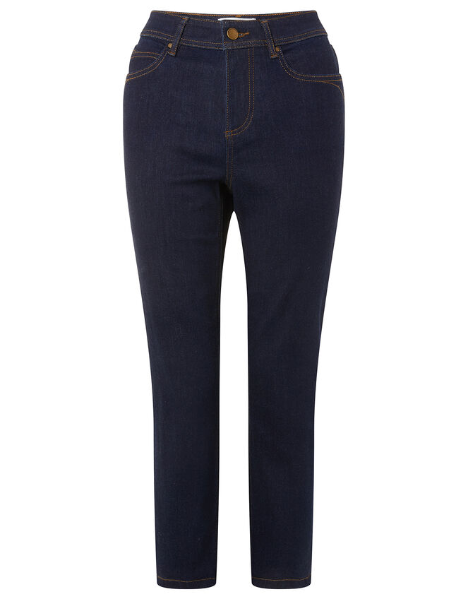 Idabella Crop Jeans with Organic Cotton, Blue (INDIGO), large