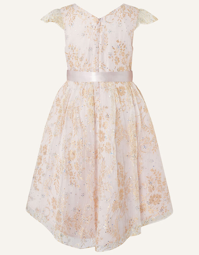 Sparkle Lace Dress , Pink (PINK), large