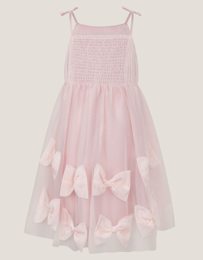 Irene Bow Tulle Party Dress, Pink (PINK), large