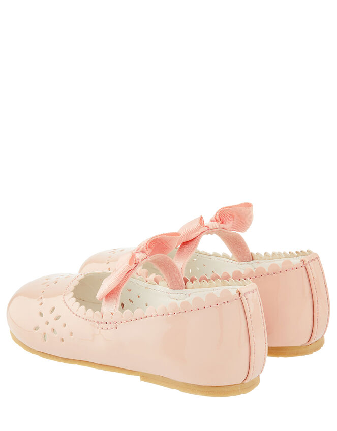 Baby Paisley Patent Shoes, Pink (PALE PINK), large