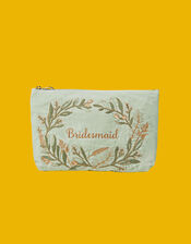 Elizabeth Scarlett Large Bridesmaid Velvet Pouch, , large