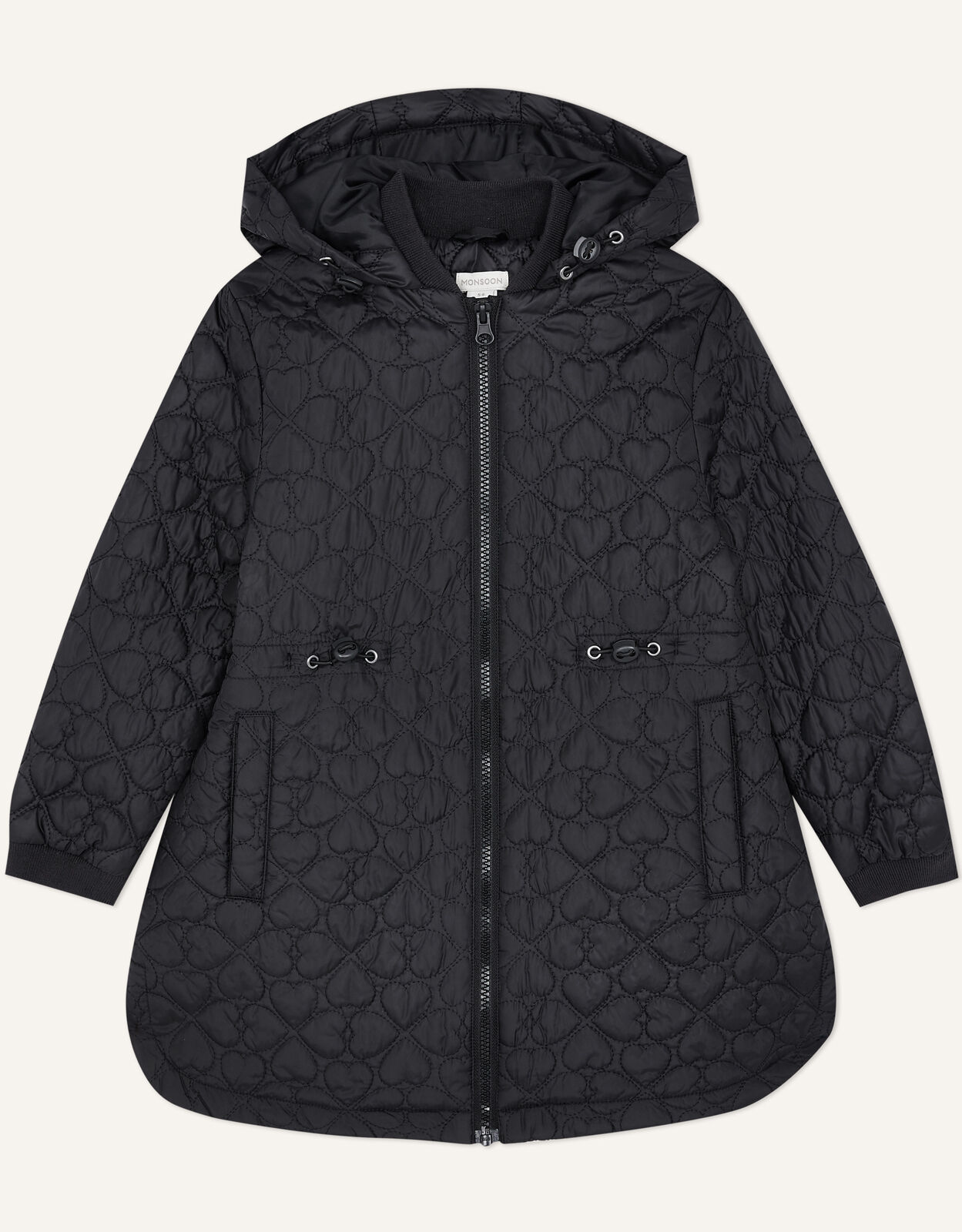Lightweight padded longline coat 2025