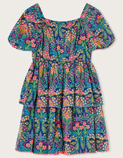 Paisley Dress in Recycled Polyester, Multi (MULTI), large