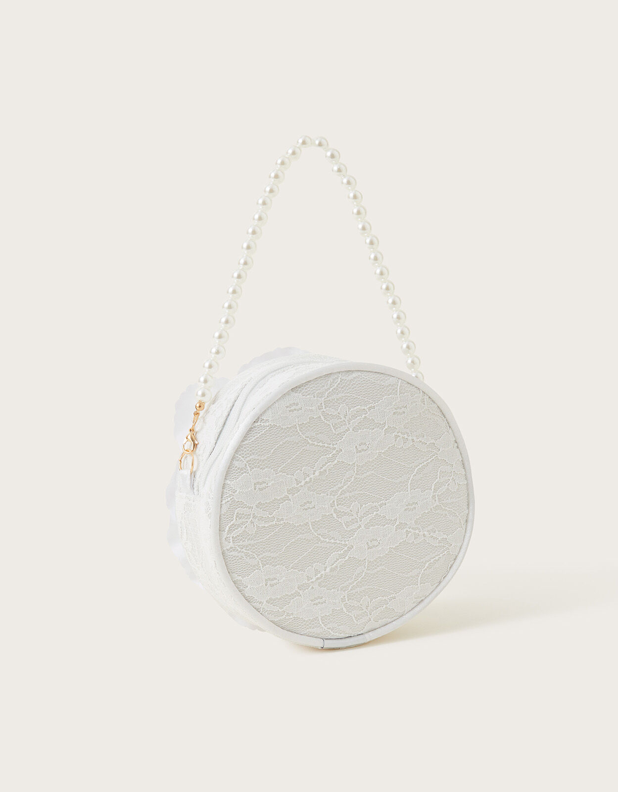 Flower Cluster Round Bag