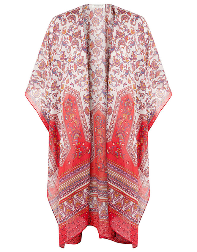 Becca Lightweight Paisley Cover-Up in Recycled Polyester, , large