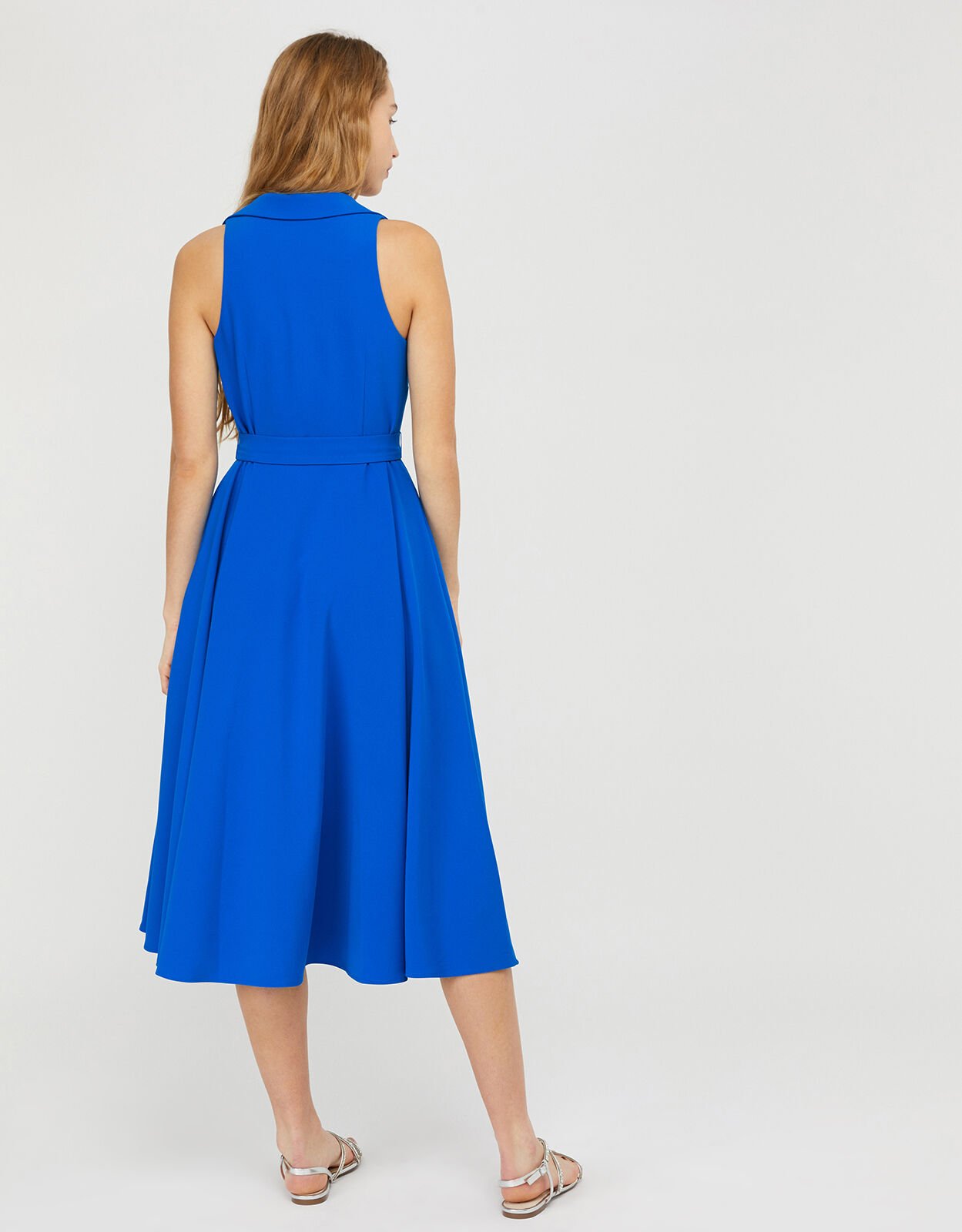 structured midi dress