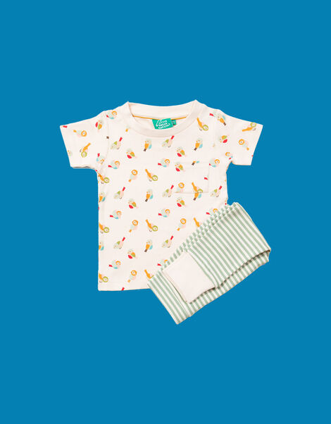 Little Green Radicals Little Bird T-Shirt and Jogger Playset, Multi (MULTI), large