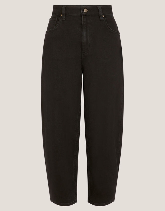 Marissa Barrel Jeans, Black (BLACK), large