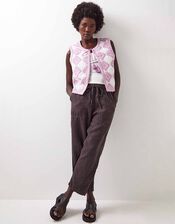 East Kaira Embroidered Quilted Waistcoat, Multi (MULTI), large