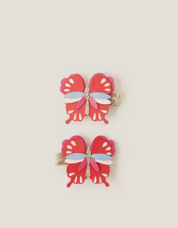 2-Pack Butterfly Hair Clips, , large