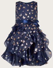 Butterfly Cancan Dress, Blue (NAVY), large