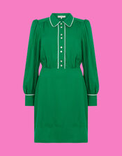 Mirla Beane Eleanor Dress, Green (GREEN), large