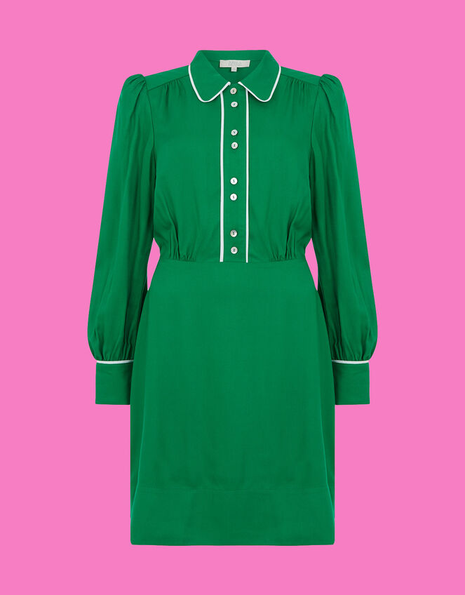 Mirla Beane Eleanor Dress, Green (GREEN), large