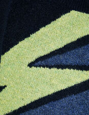 Lightning Bolt Intarsia Jumper, Blue (NAVY), large