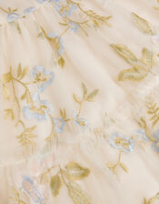 Baby Azalea Embroidered Ruffle Dress, Multi (MULTI), large