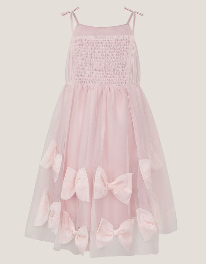 Irene Bow Tulle Party Dress, Pink (PINK), large