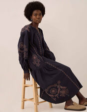 East Reni Broderie Dress, Blue (NAVY), large