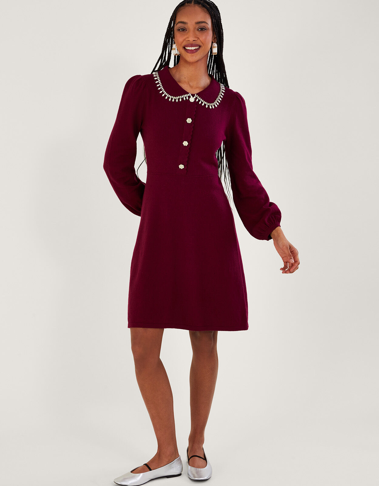Cleo Collar Dress