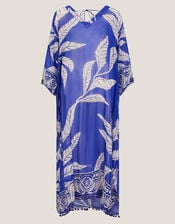 Eden Leaf Print Kaftan, , large