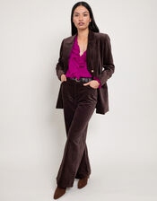 East Boot Cut Trousers, Brown (BROWN), large