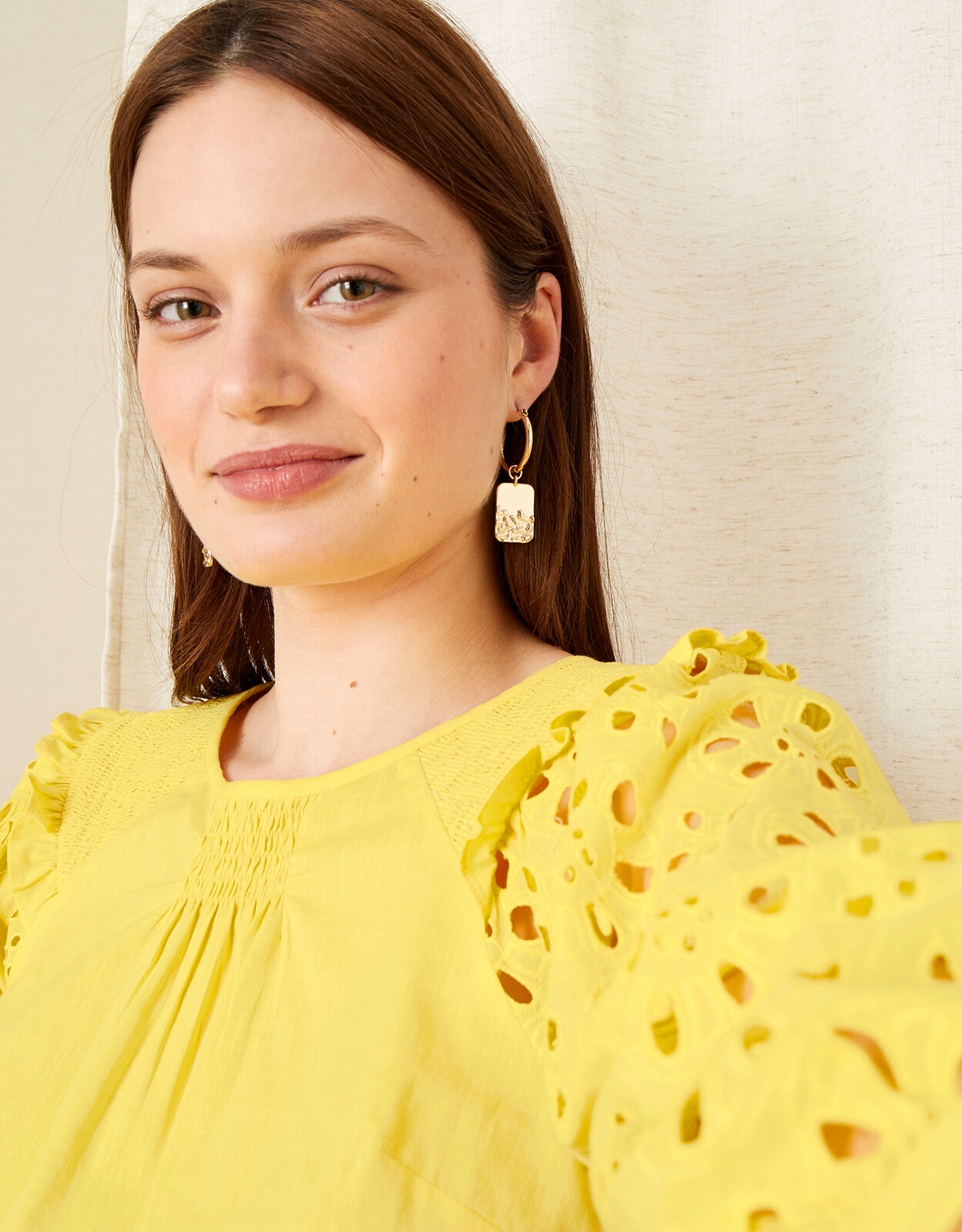 Monsoon yellow top new arrivals