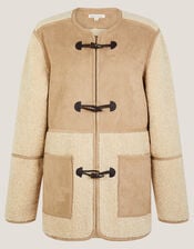 Teri Borg Duffle Jacket, Natural (STONE), large