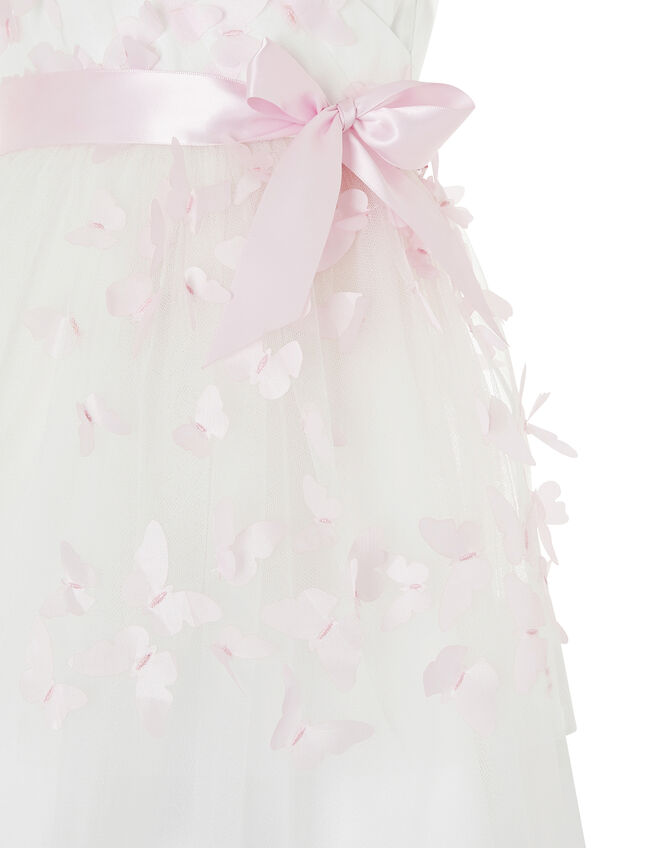 Baby 3D Butterfly Dress, Ivory (IVORY), large