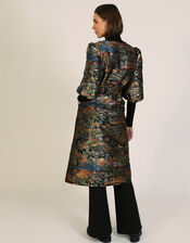 Traffic People Scenic Jacquard Duster Coat, Multi (MULTI), large
