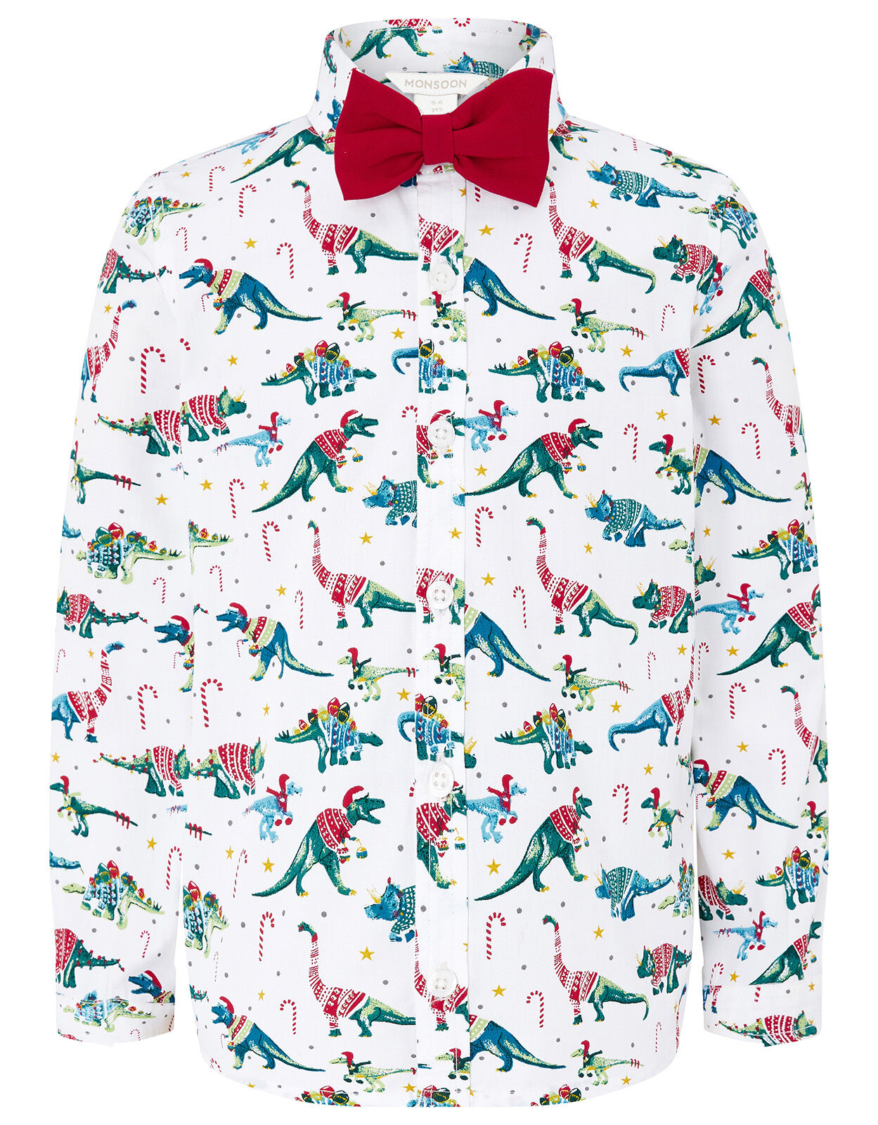 Boys christmas shirt and tie Clearance