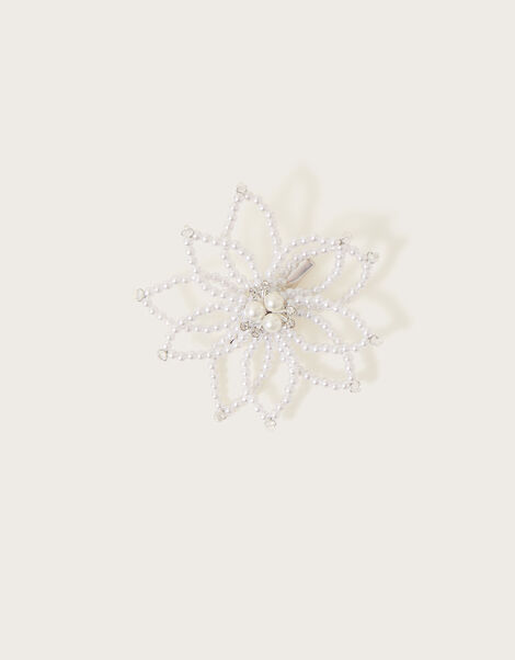Pearly Sparkle Spray Hair Clip, , large