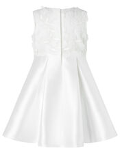 Baby Anika Floral Bodice Dress, Ivory (IVORY), large