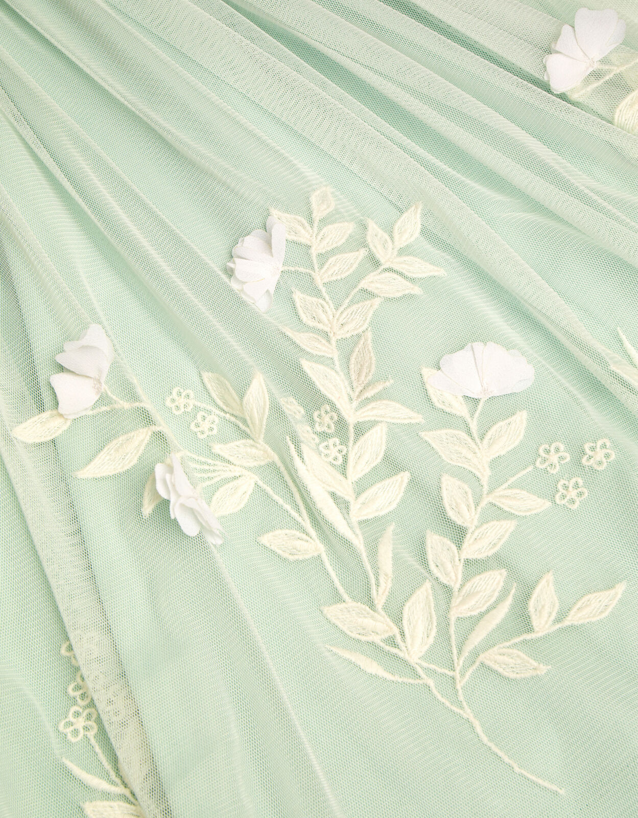 Botanical embroidered dress new arrivals