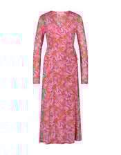 Fabienne Chapot Natty Wrap Midi Dress, Pink (PINK), large