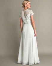 Angela Lace Wedding Dress, Ivory (IVORY), large
