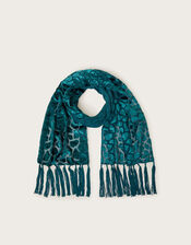 Mabel Devore Tassel Scarf, , large