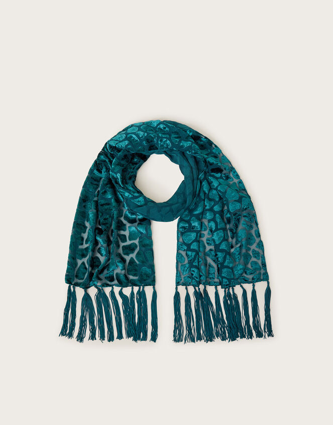 Mabel Devore Tassel Scarf, , large