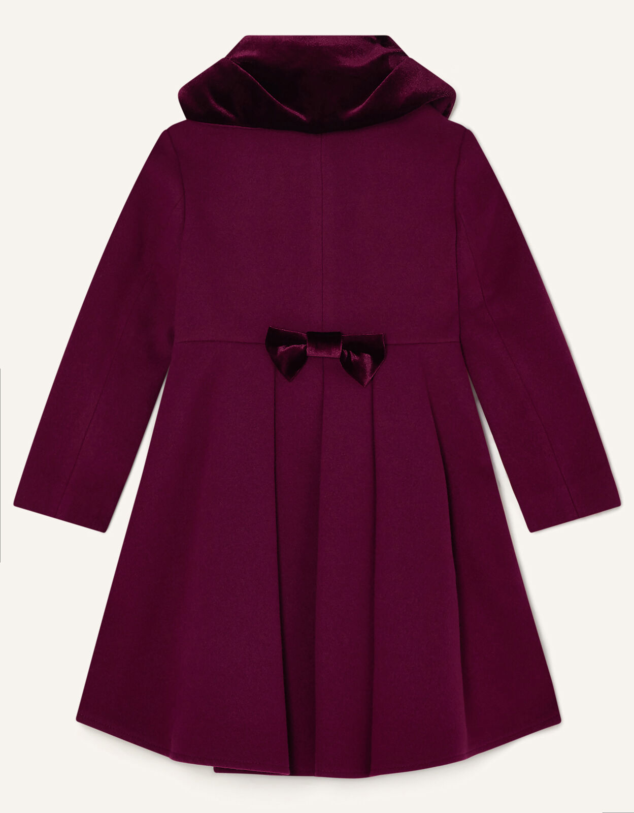 Girls discount burgundy coat