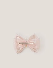 Spring Butterfly Bow Hair Clip, Pink (PINK), large