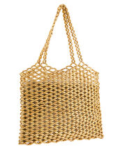 Wren Wooden Bead Tote Bag, , large