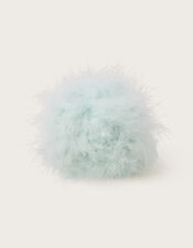 Faux-Fur Pom-Pom Bag, , large