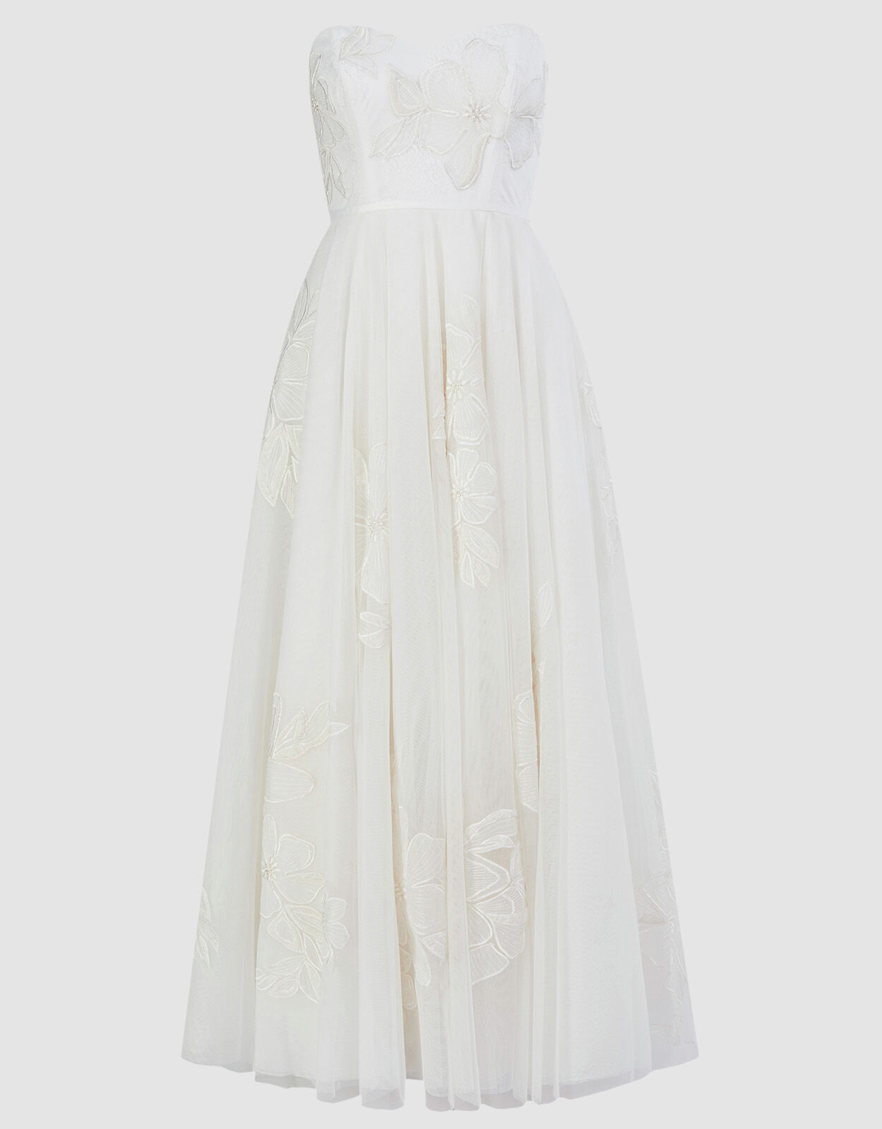 Bandeau bridesmaid dresses sales