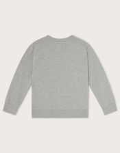 Christmas London Sweatshirt, Grey (GREY), large