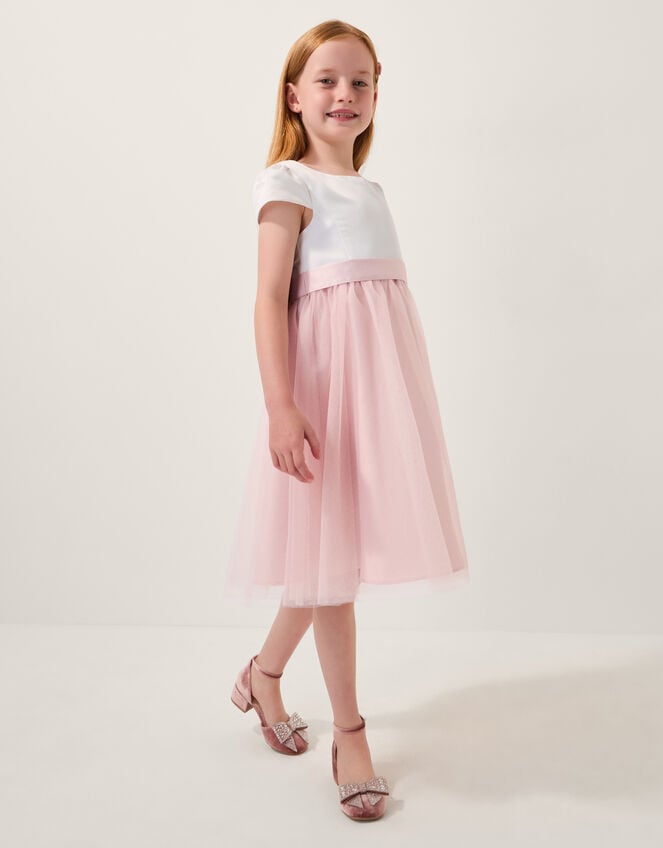 Satin Bridesmaid Dress Pink Girls' Dresses Monsoon US. — free download