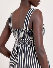 East Quinta Sleeveless Stripe Top, Black (BLACK WHITE), large