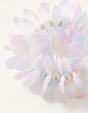 Rainbow Ombre Flower Bracelet, , large